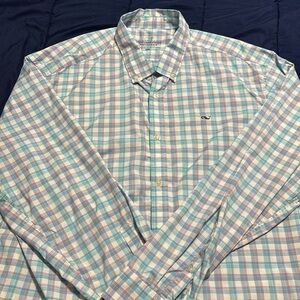 Vineyard Vines Performance Button Down Shirt XXL